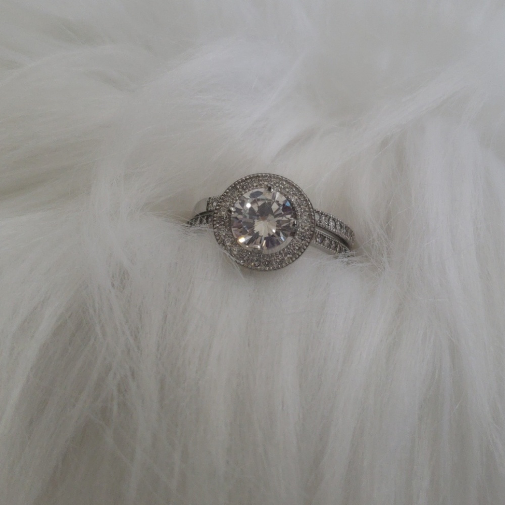 Sterling Silver CZ set